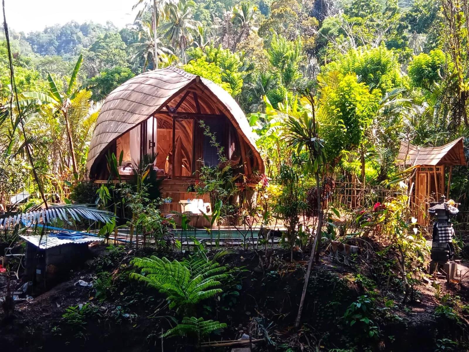 Vila Bamboo House - Ecobreeze Sidemen  Exteriér fotografie