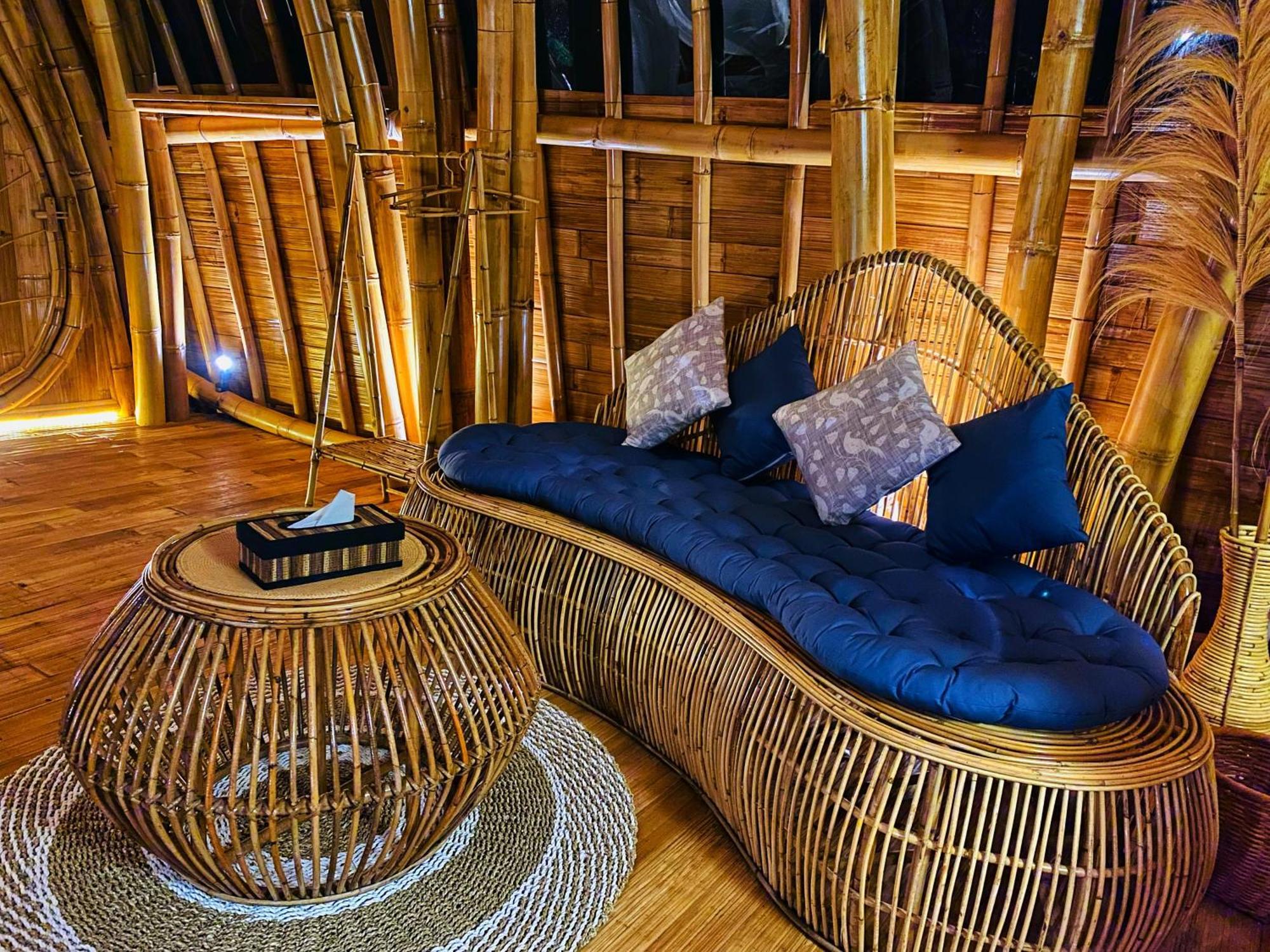 Vila Bamboo House - Ecobreeze Sidemen  Exteriér fotografie