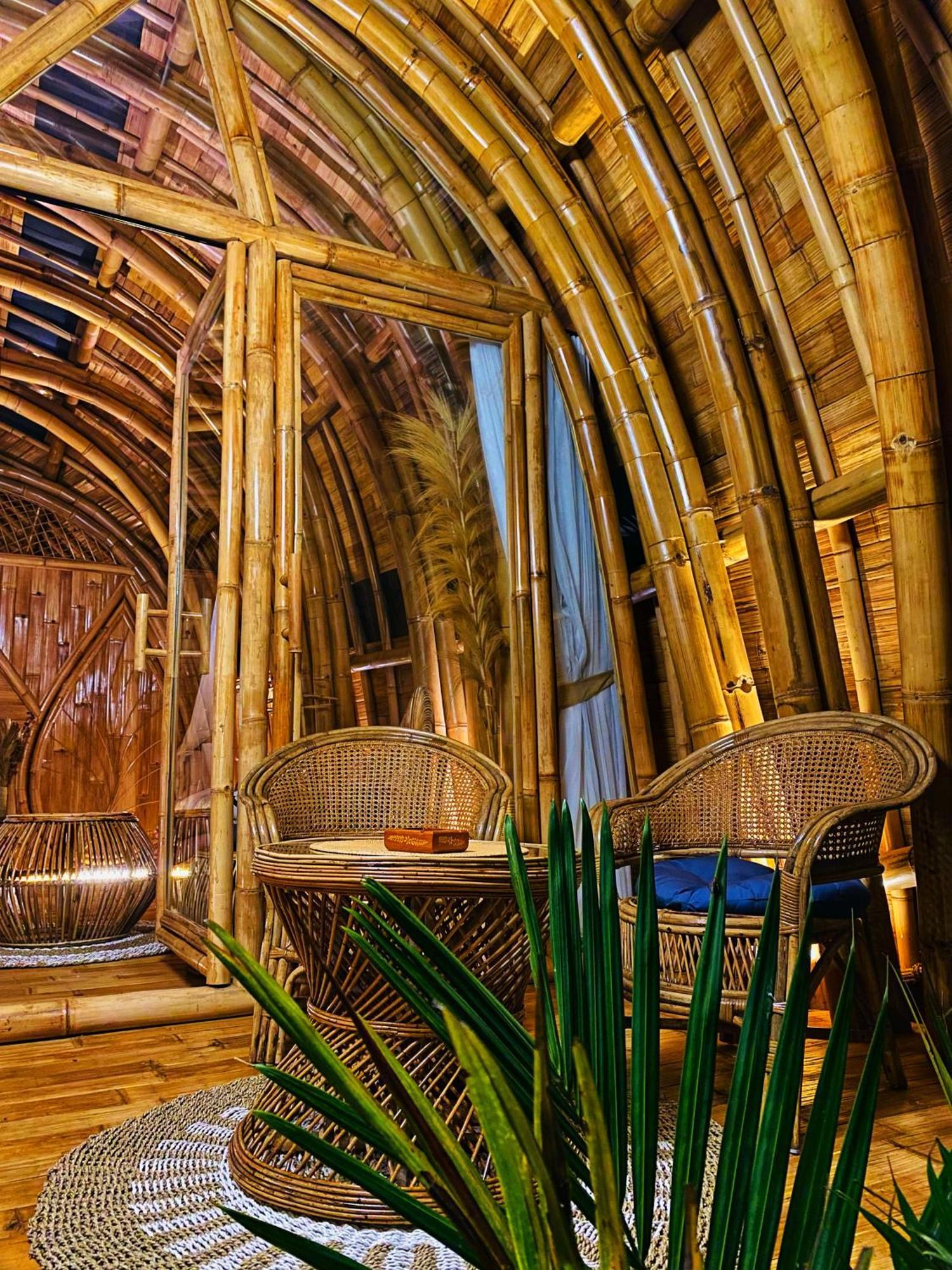 Vila Bamboo House - Ecobreeze Sidemen  Exteriér fotografie
