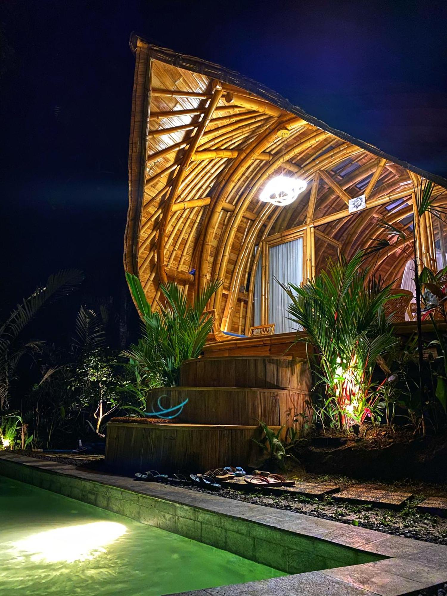 Vila Bamboo House - Ecobreeze Sidemen  Exteriér fotografie