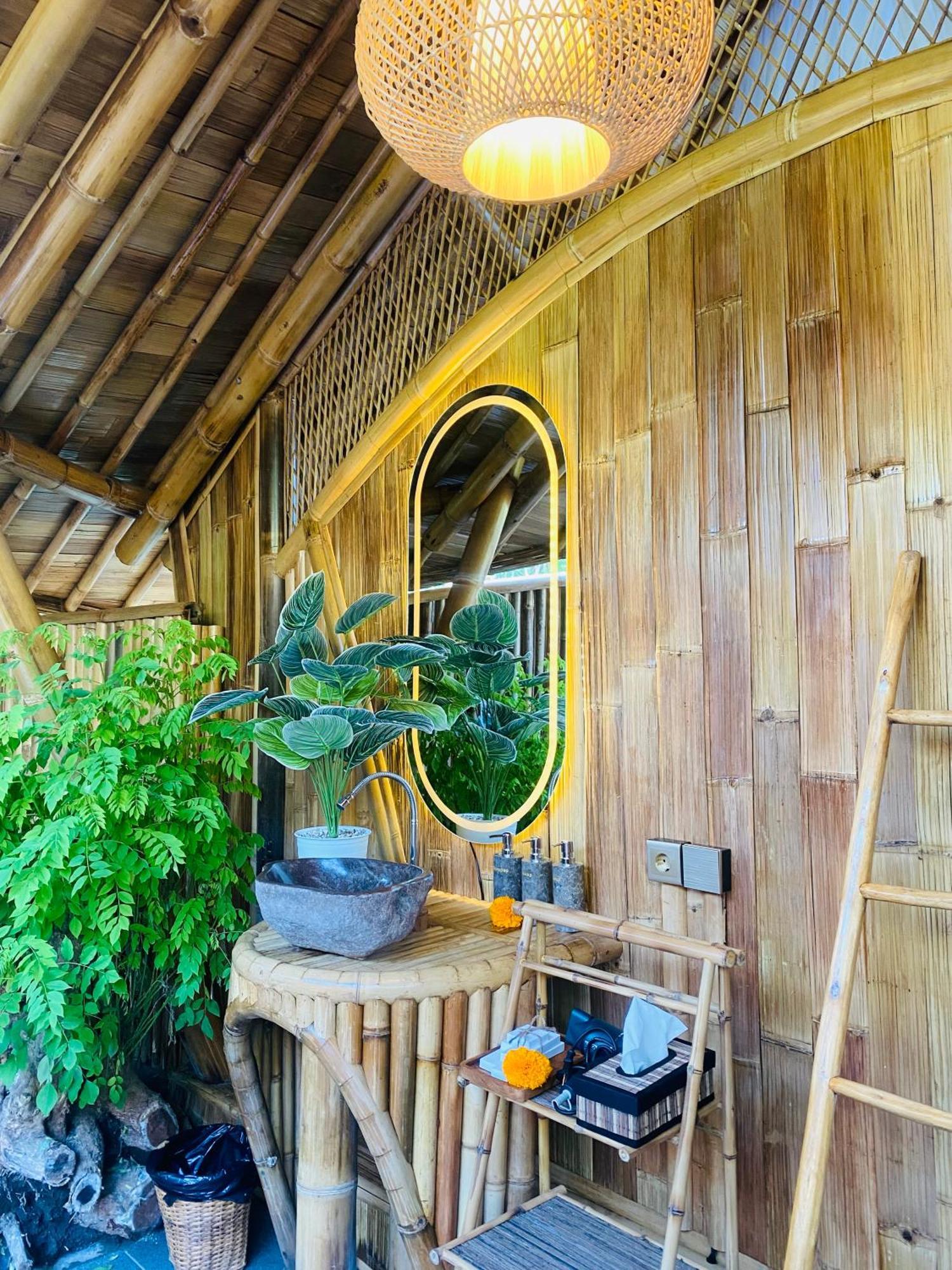 Vila Bamboo House - Ecobreeze Sidemen  Exteriér fotografie
