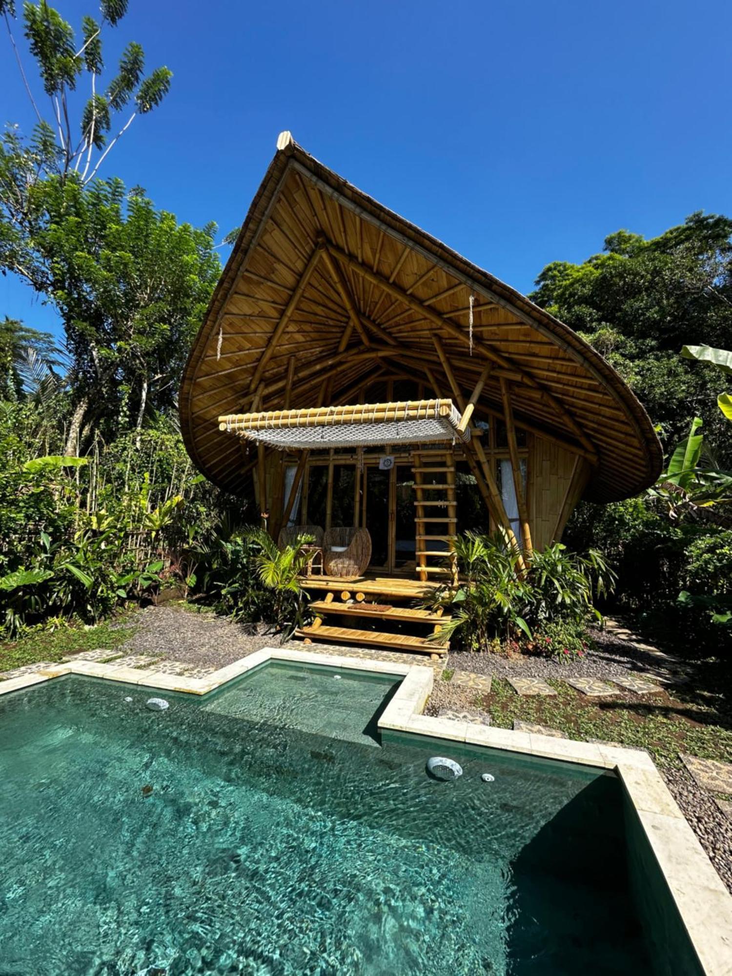 Vila Bamboo House - Ecobreeze Sidemen  Exteriér fotografie