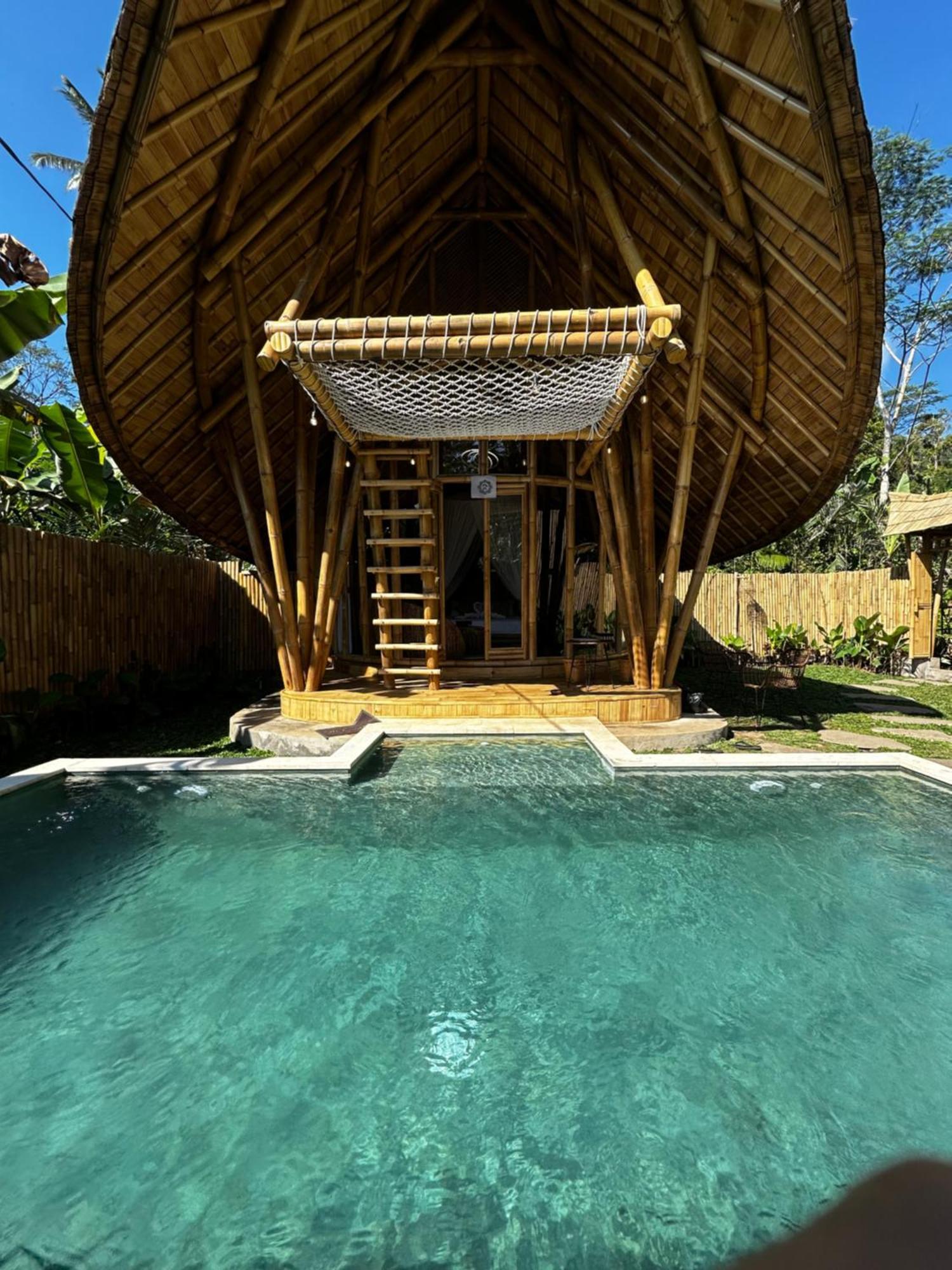 Vila Bamboo House - Ecobreeze Sidemen  Exteriér fotografie