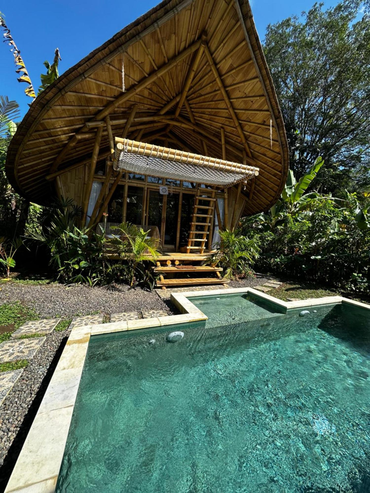 Vila Bamboo House - Ecobreeze Sidemen  Exteriér fotografie