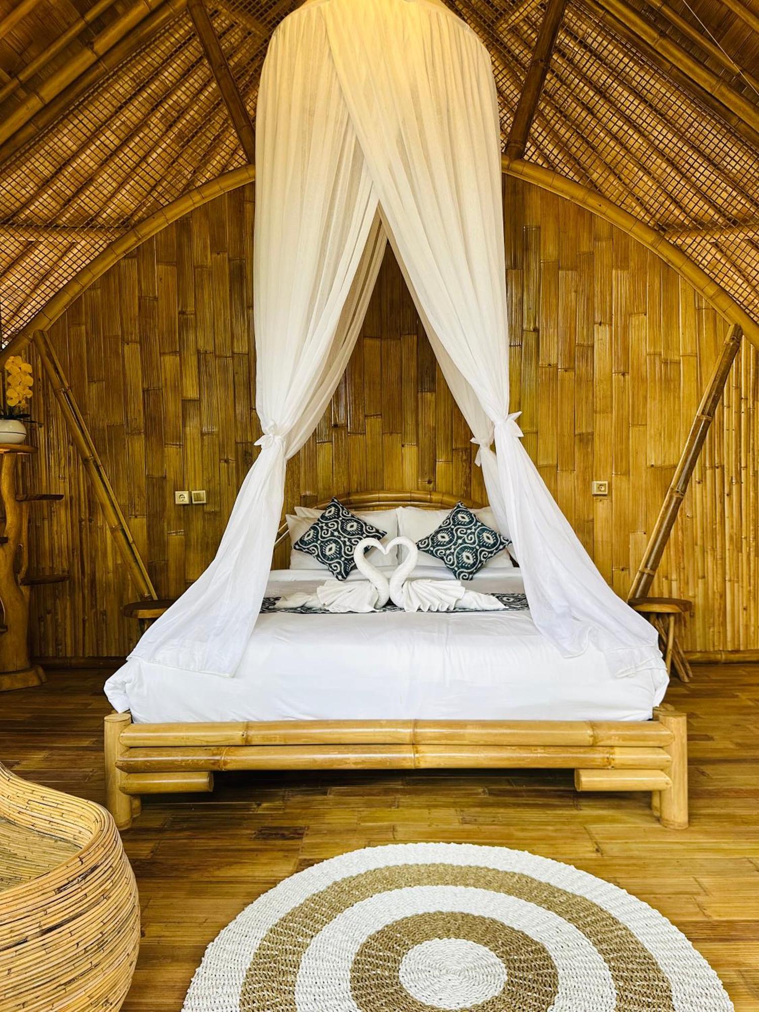 Vila Bamboo House - Ecobreeze Sidemen  Exteriér fotografie