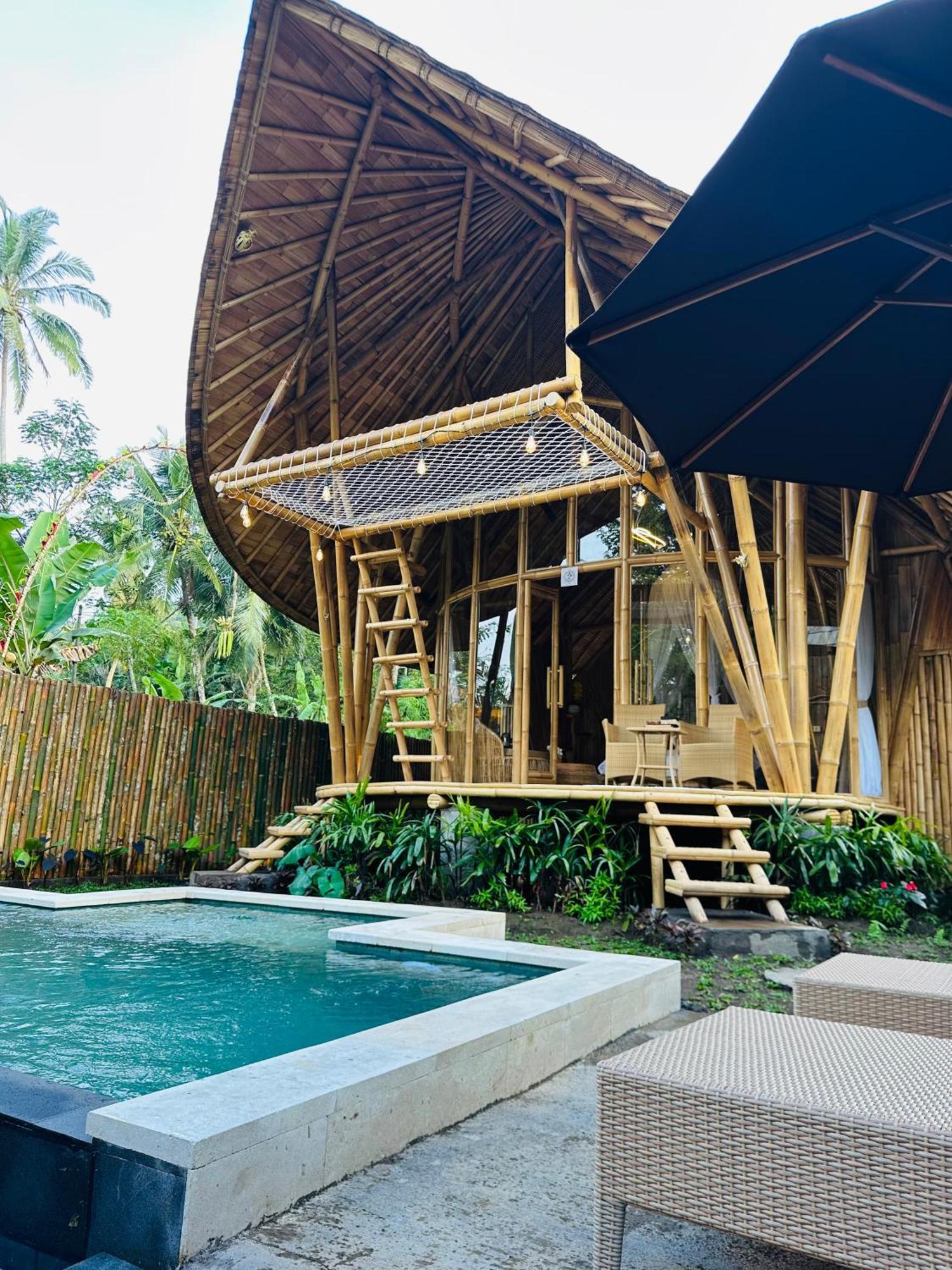 Vila Bamboo House - Ecobreeze Sidemen  Exteriér fotografie