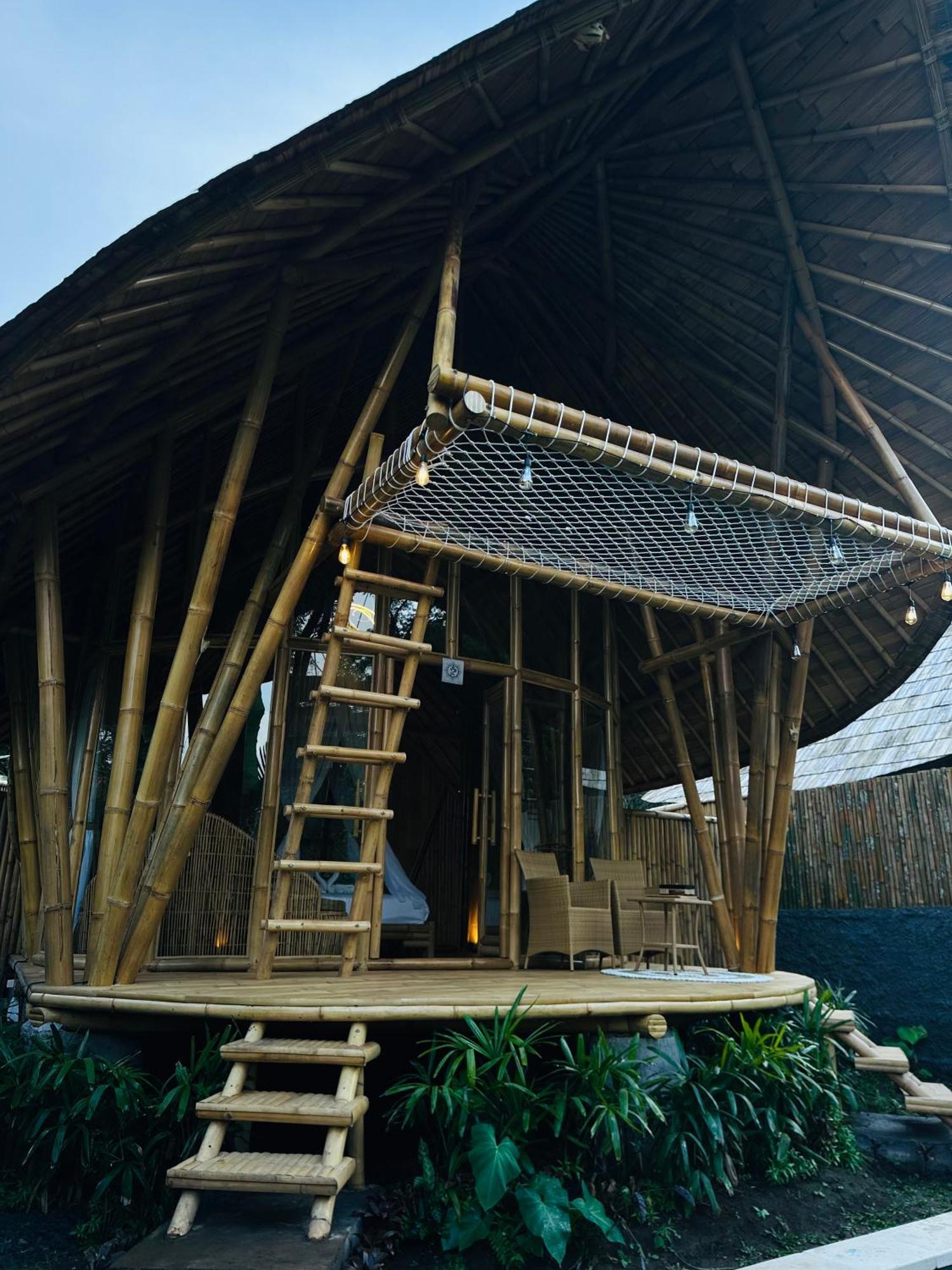 Vila Bamboo House - Ecobreeze Sidemen  Exteriér fotografie