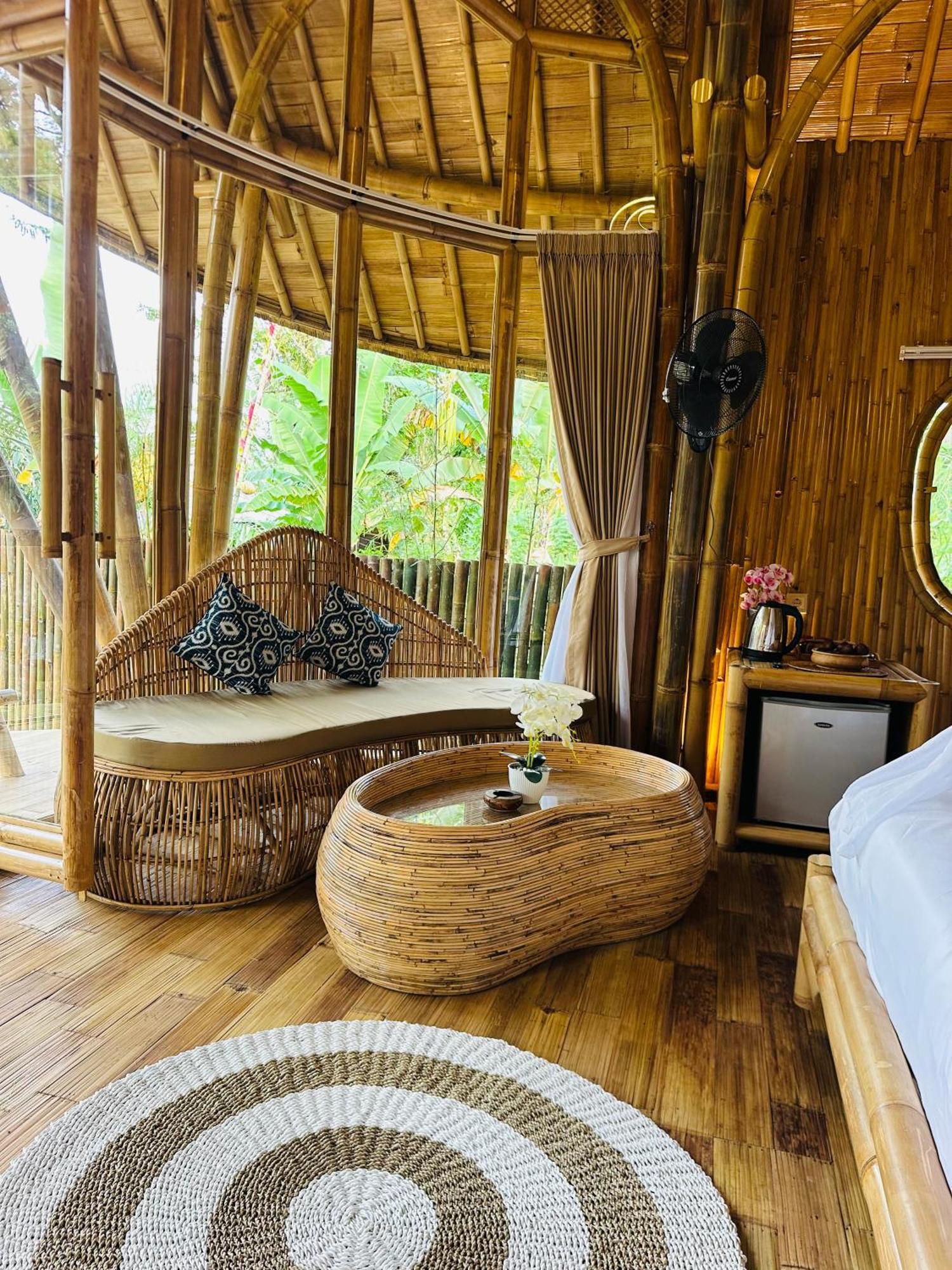 Vila Bamboo House - Ecobreeze Sidemen  Exteriér fotografie