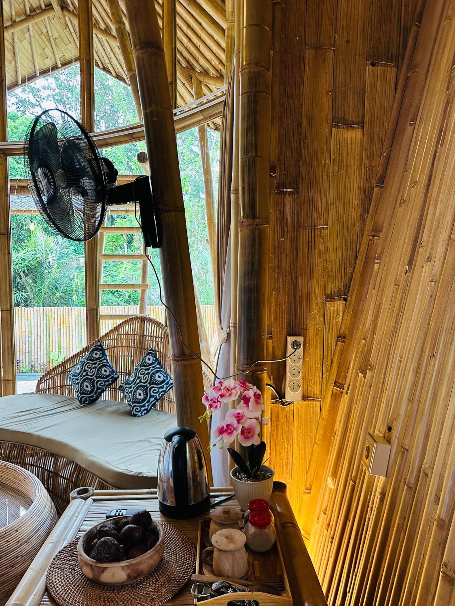 Vila Bamboo House - Ecobreeze Sidemen  Exteriér fotografie