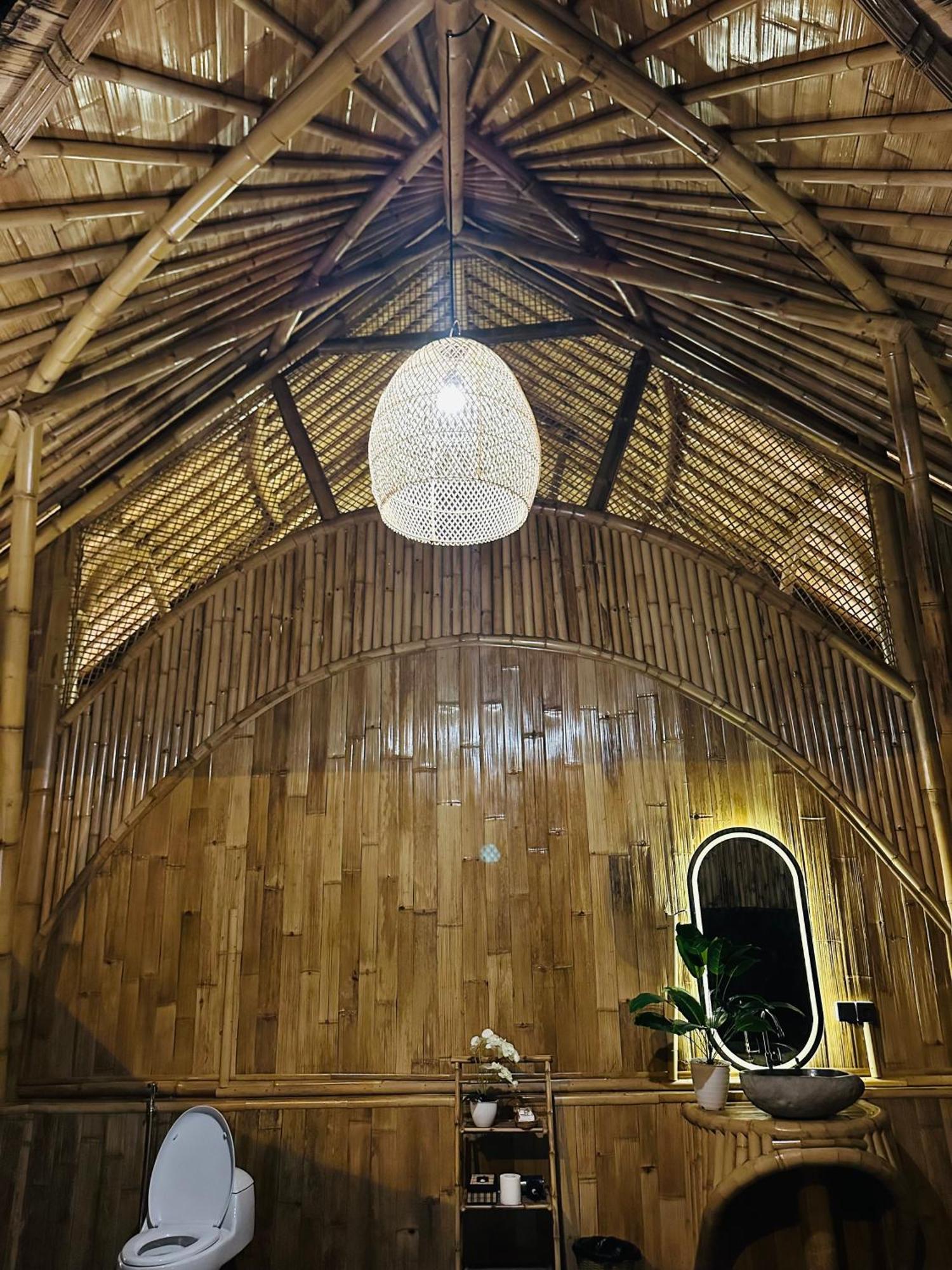 Vila Bamboo House - Ecobreeze Sidemen  Exteriér fotografie