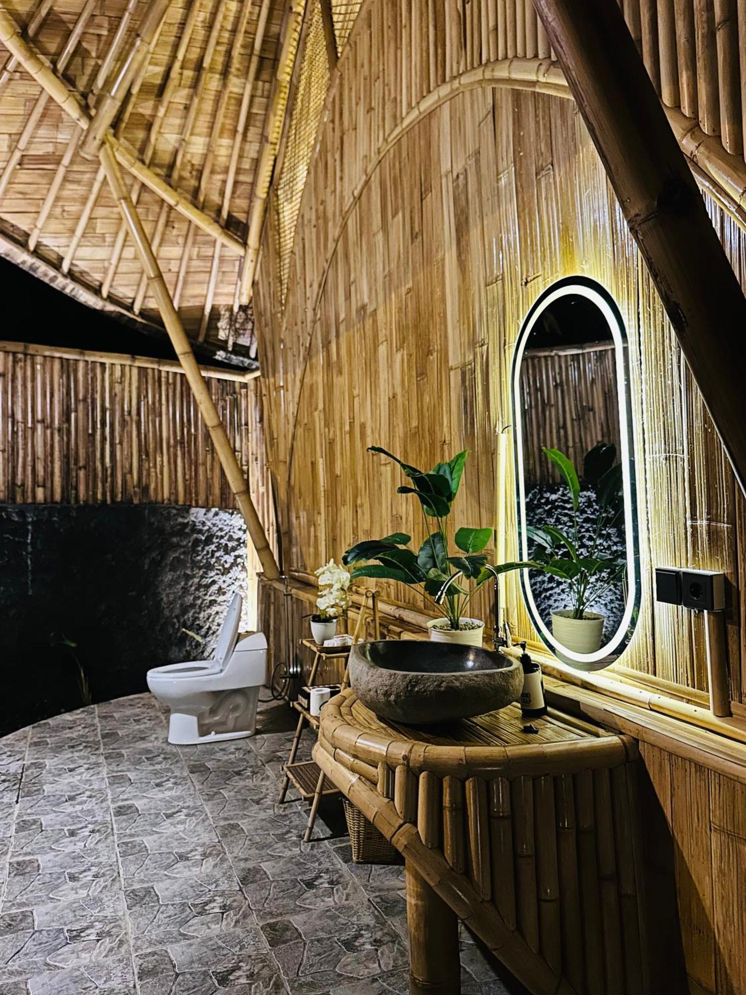 Vila Bamboo House - Ecobreeze Sidemen  Exteriér fotografie