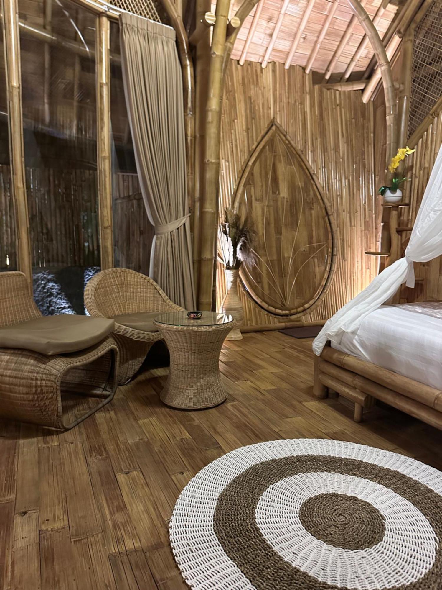 Vila Bamboo House - Ecobreeze Sidemen  Exteriér fotografie