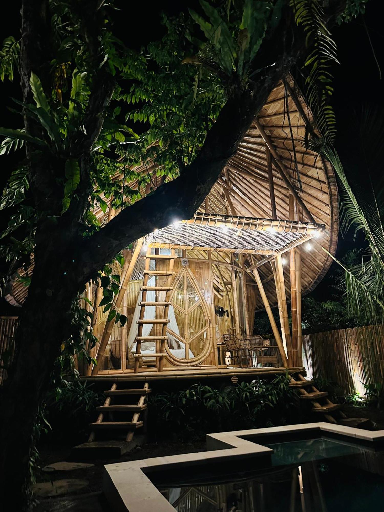 Vila Bamboo House - Ecobreeze Sidemen  Exteriér fotografie