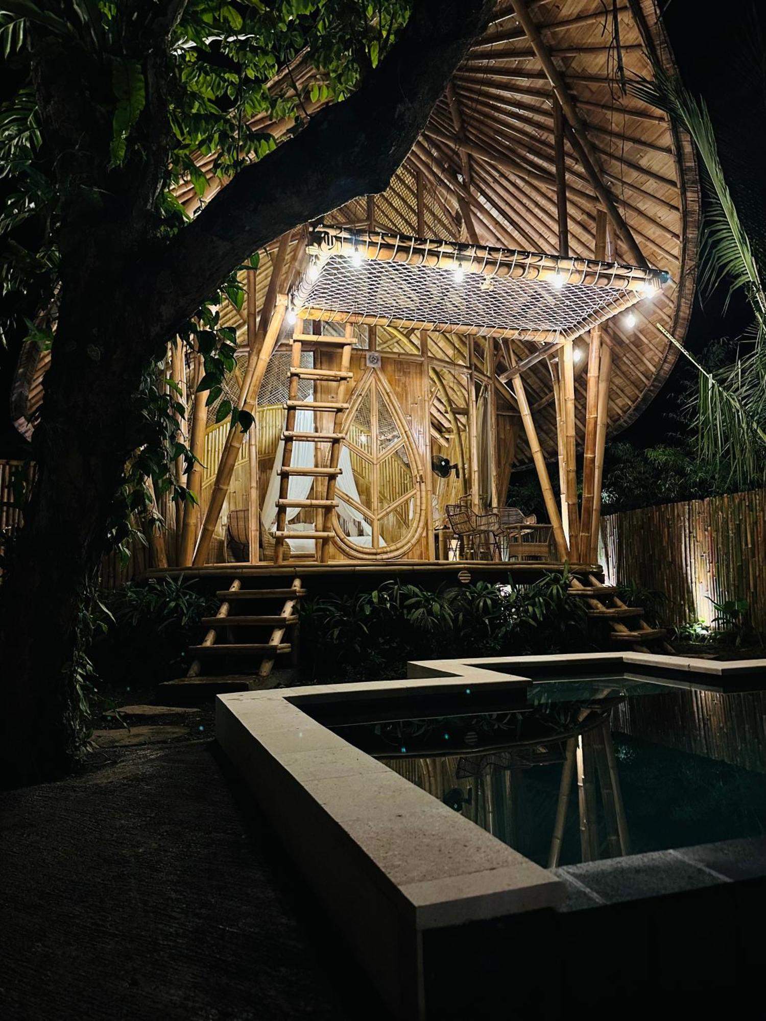 Vila Bamboo House - Ecobreeze Sidemen  Exteriér fotografie